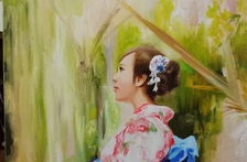 90后美女画家,90后美女画家的艺术风采与人生轨迹”